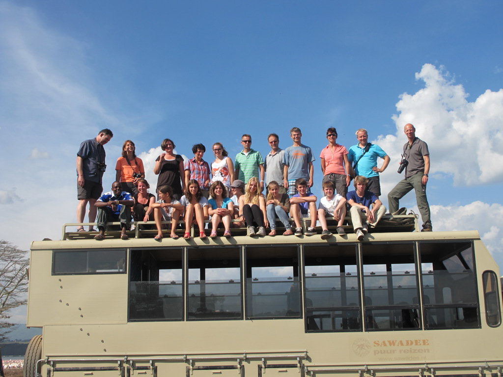 Familiereis Tanzania Groepsfoto