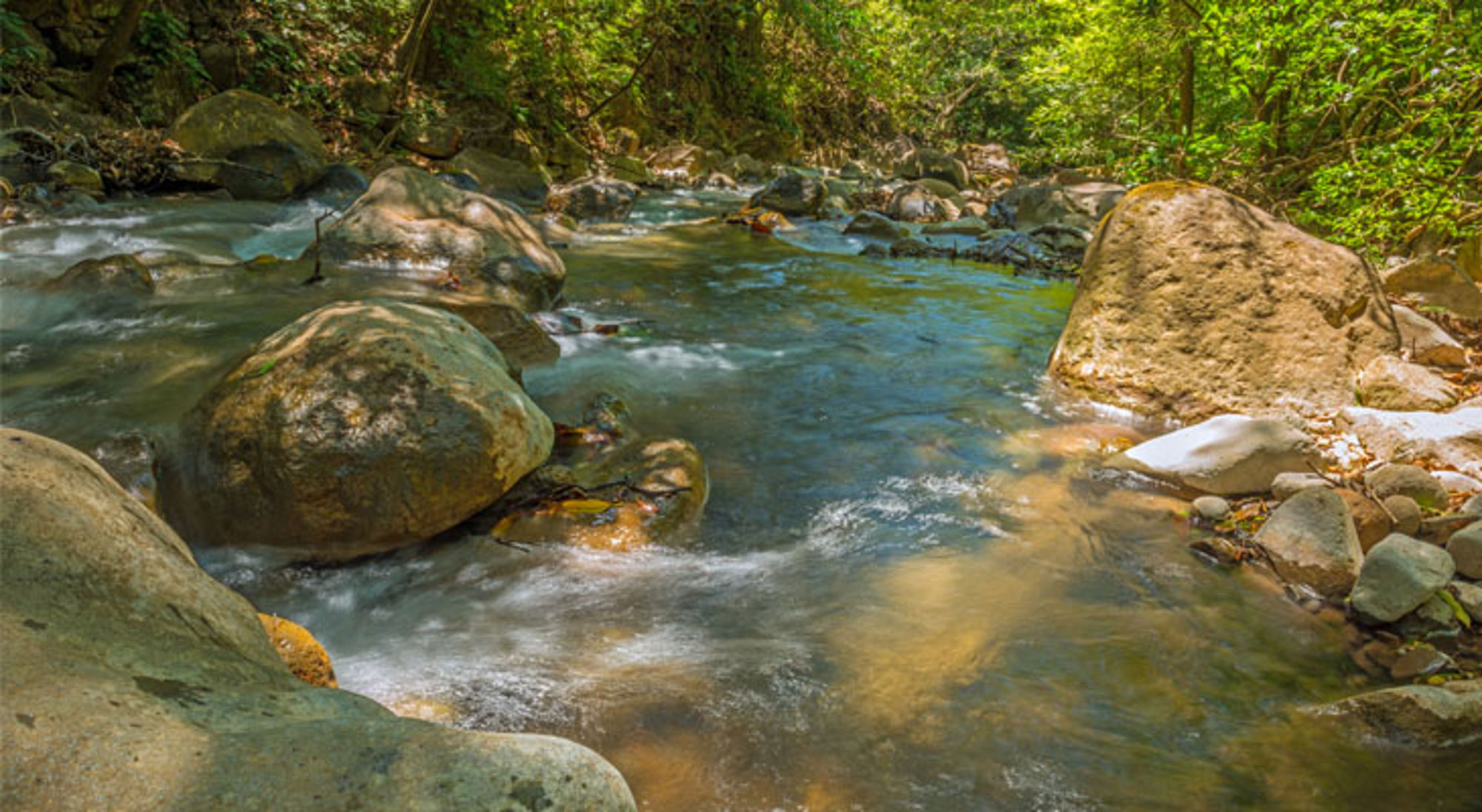 Rivier Rincon de la Vieja nationaal park