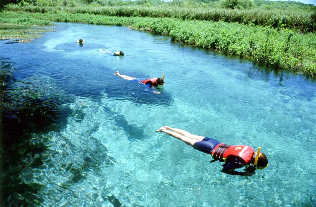 familiereis Argentinië en Brazilië  Bonito Snorkelen