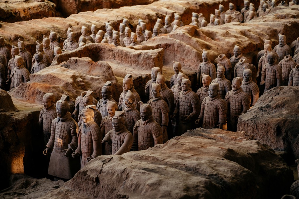 Terracottaleger van Xi’an, hoogtepunt tijdens een groepsrondreis over de Zijderoute in China.