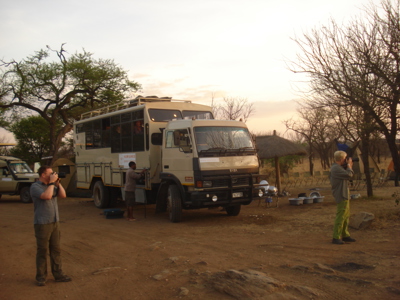 campsite Serengeti