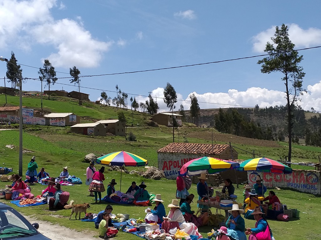 lokale vrouw Noord Peru
