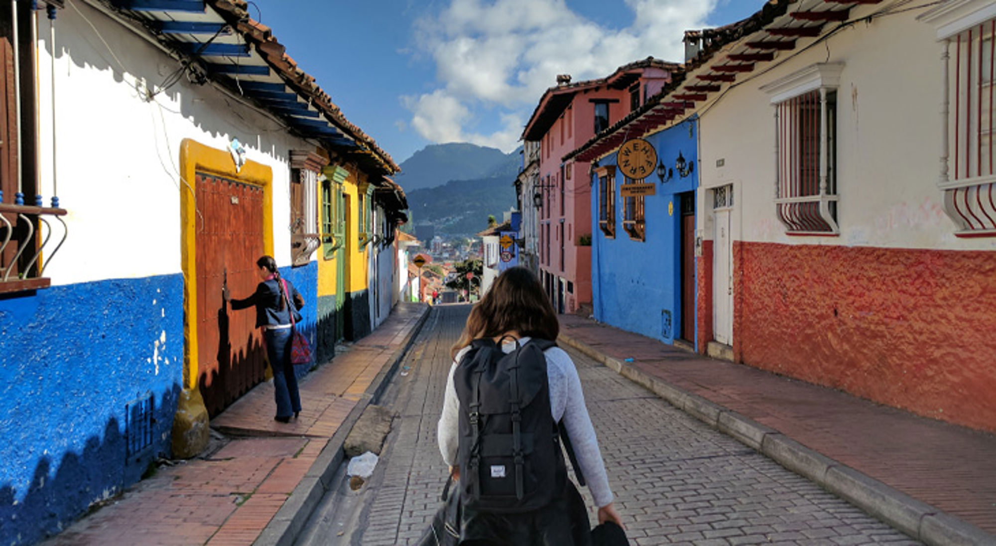 Kleurrijke huizen La Candelaria