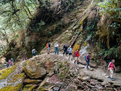 Route Nepal, 17 dagen - Dag 6