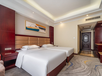 Yangshuo New West Street Hotel - slaapkamer