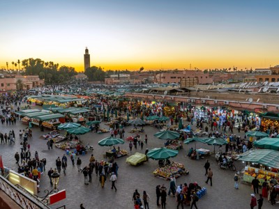 Route 8 daagse beklimming Mt. Toubkal - Day 7