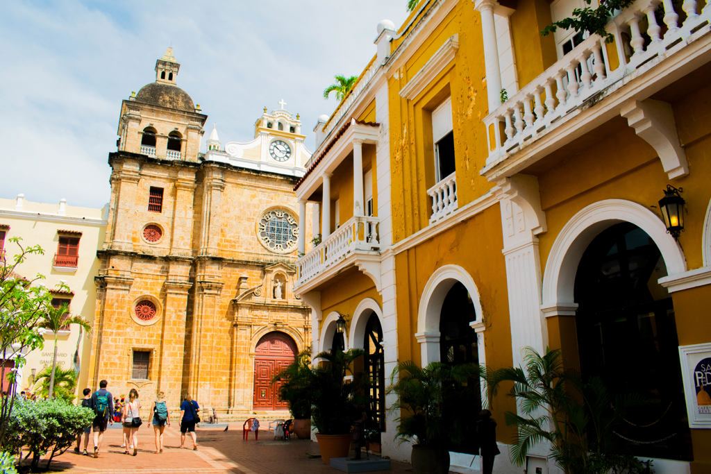 Cartagena straatbeeld