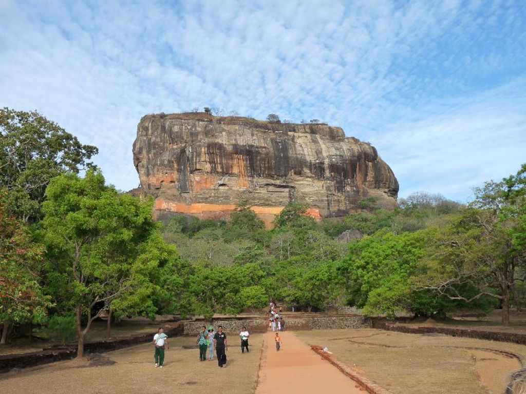 Leeuwenrots in Sigiriya