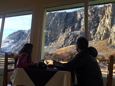 Hostería Vertical Lodge restaurant