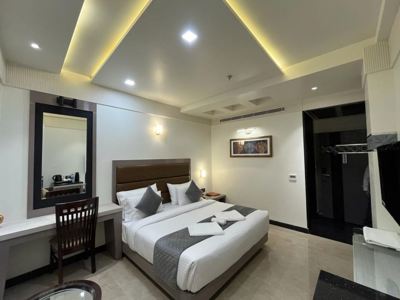 Aquarius Hotel - Varanasi - India - Slaapkamer