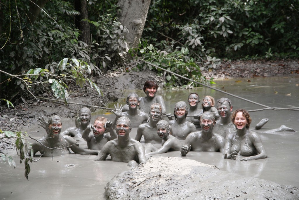 Familiereis Maleisisch Borneo Modderbad