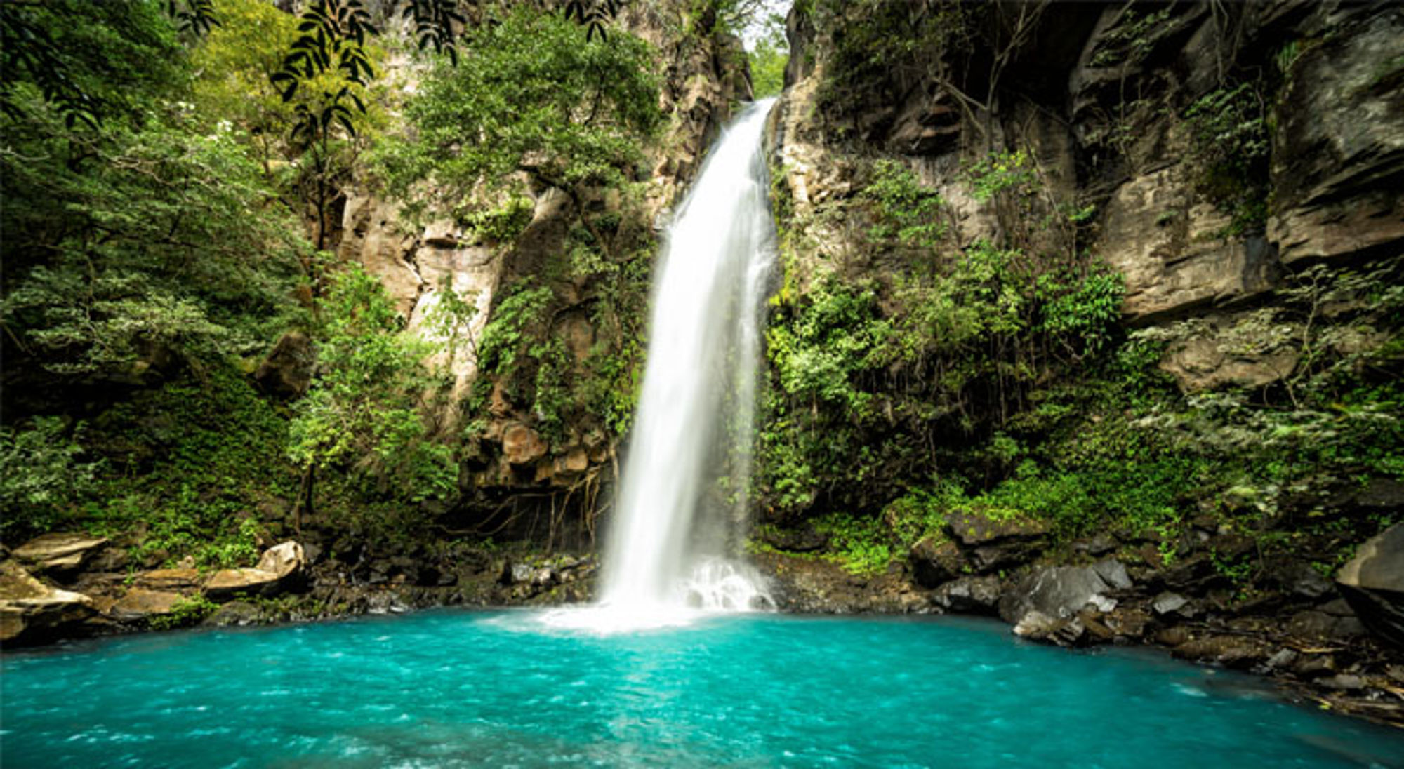 Catarata la Cangreja waterval Rincon de la Vieja