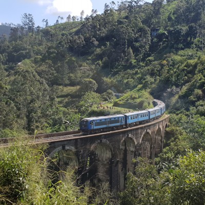 Trein van Kandy naar Hatton