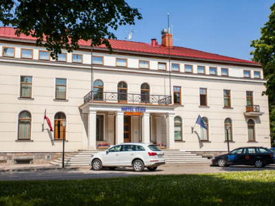 Hotel Cesis Letland Voorkant