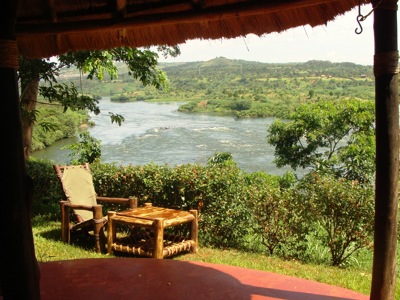 Nile Porch Jinja uitzicht