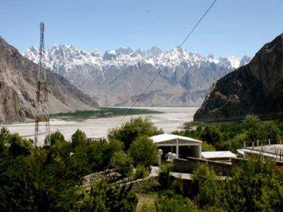 Karakoram Lodge - Khaplu - Pakistan - uitzicht
