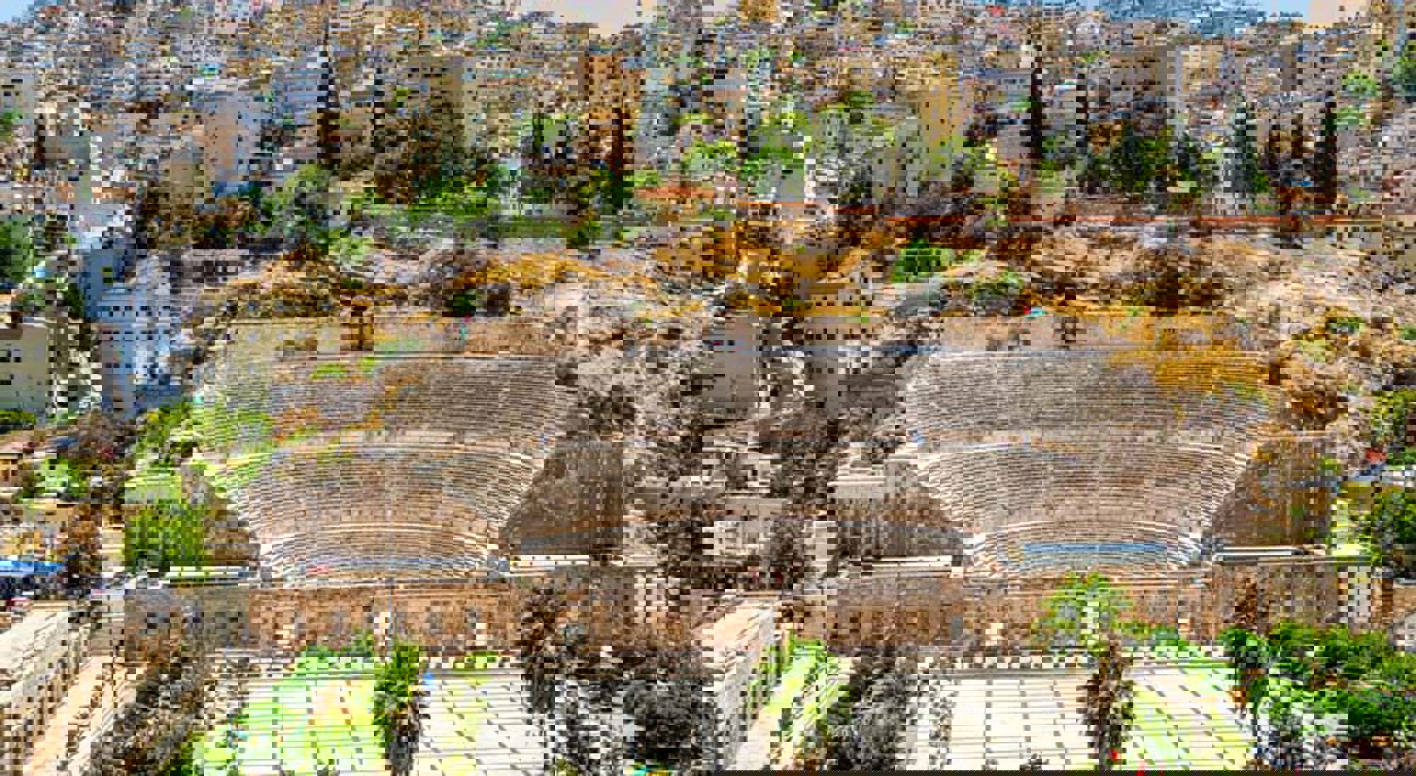 Romeins theater Amman Jordanië