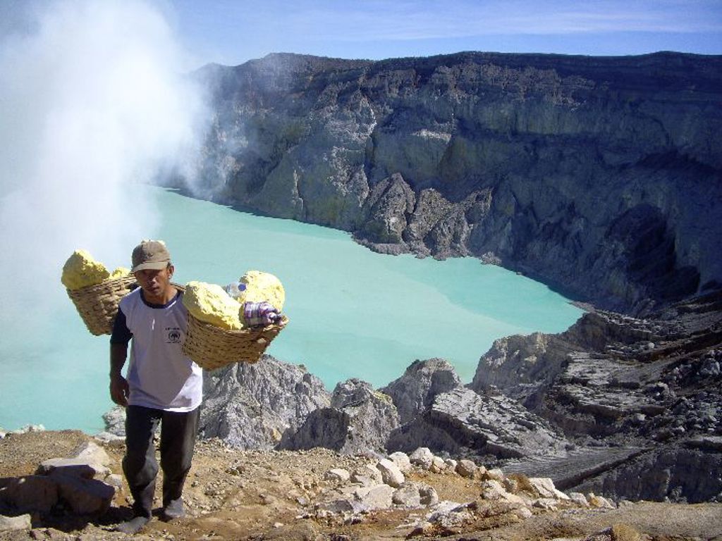 Ijen vulkaan