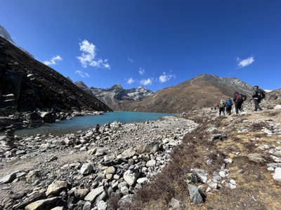 Route Nepal Everest Base Camp, 24 dagen - Dag 10