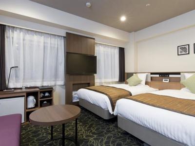 Hotel MyStays Gotanda Station slaapkamer