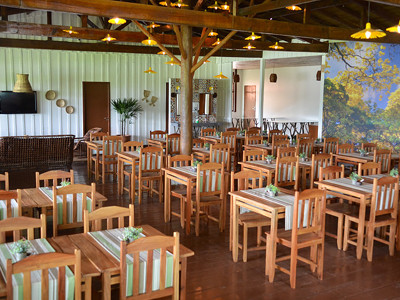 Pantanal Jungle Lodge eetzaal