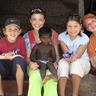 familiereis Sri lanka kinderen