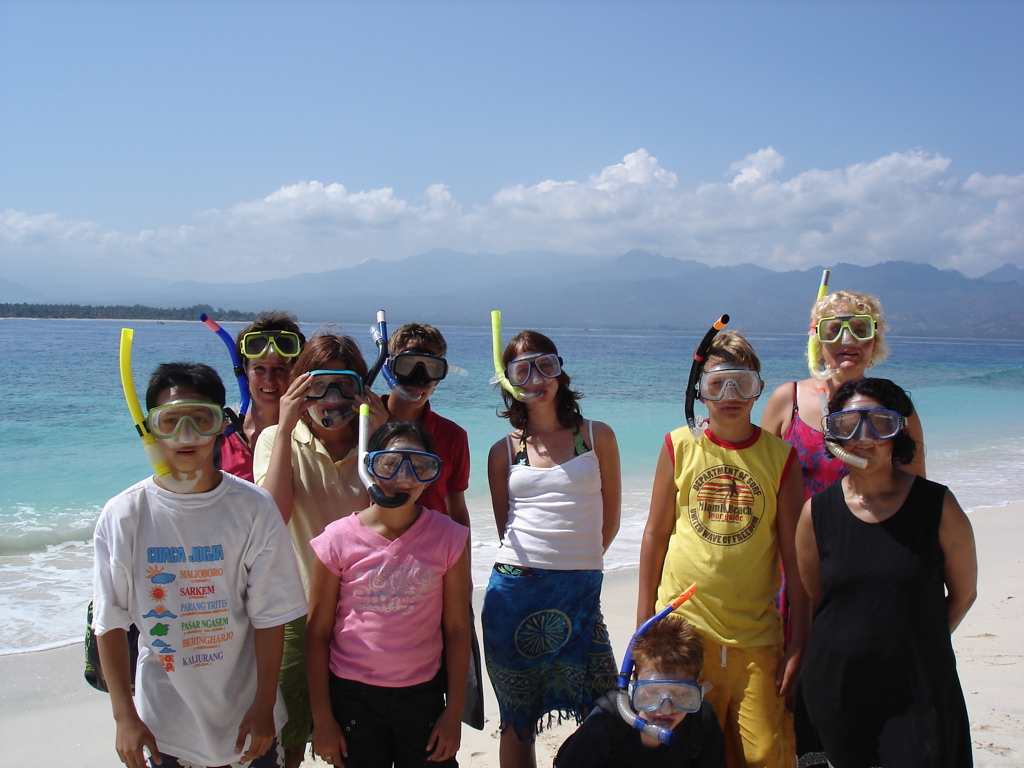 familiereis Indonesië Bali snorkelen