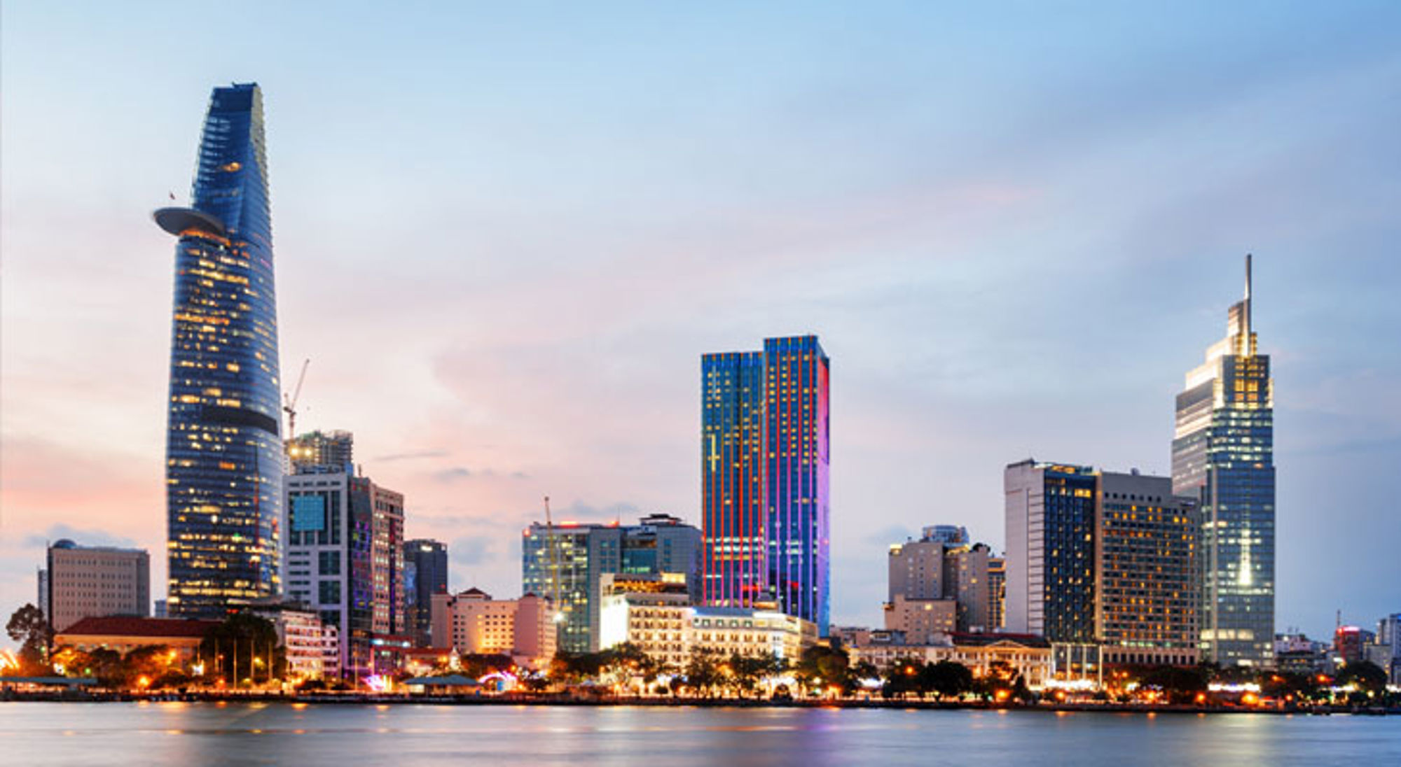 Skyline Ho Chi Minh City