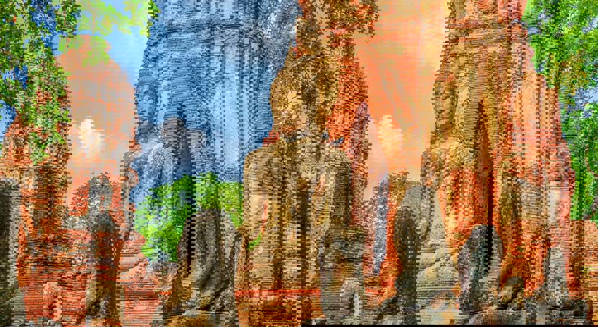 Wat Mahathat tempel Ayutthaya