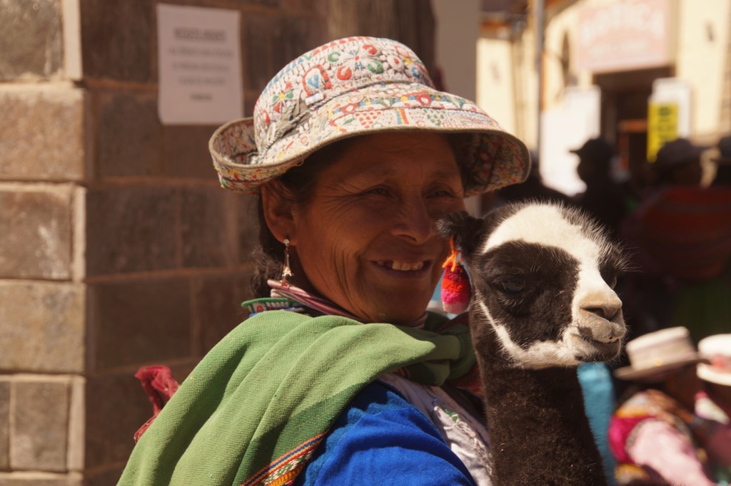 Familiereis Peru local lama