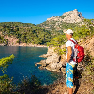 De lycische route bij Fethiye