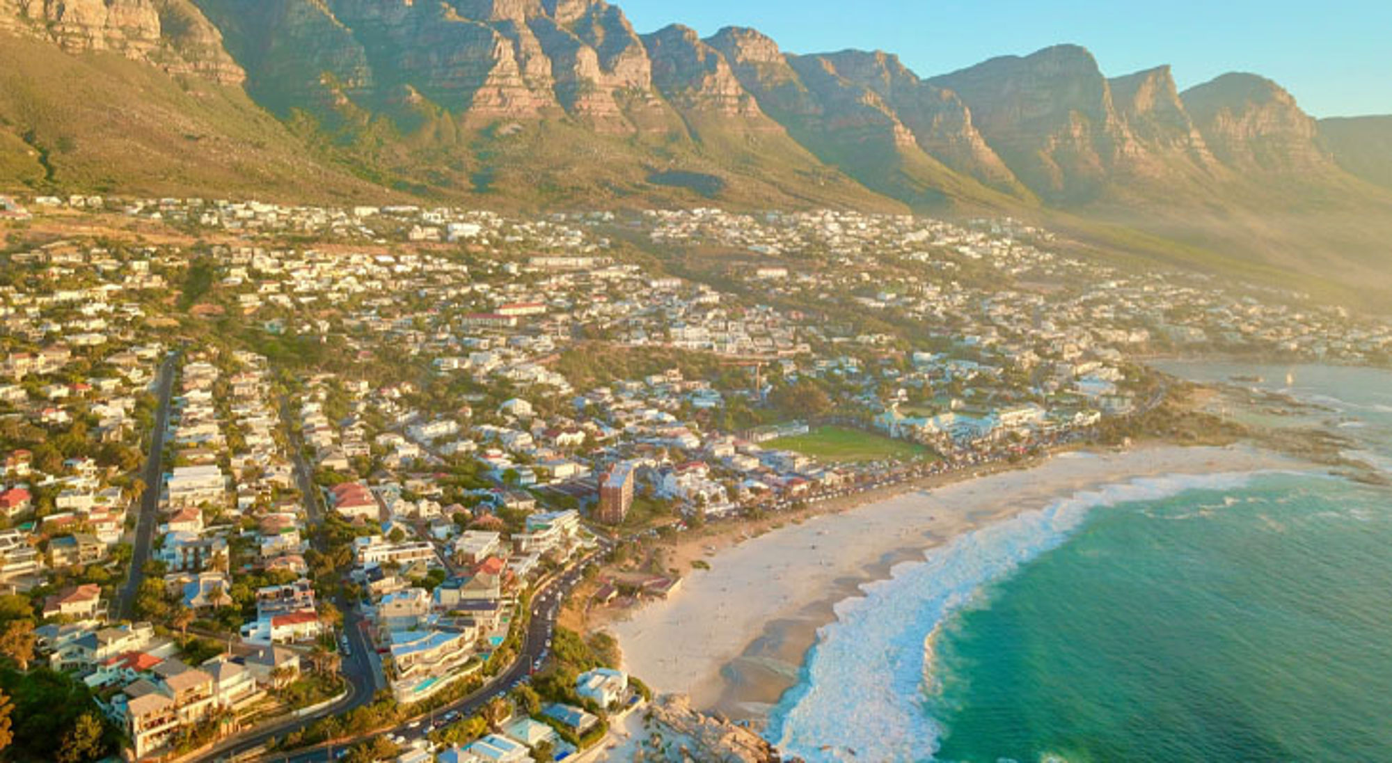 Luchtfoto van Camps Bay Luchtfoto van Camps Bay