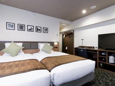 Hotel MyStays Gotanda Station slaapkamer
