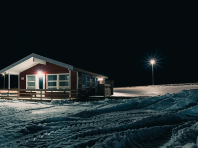 Guesthouse Brekka Winter IJsland