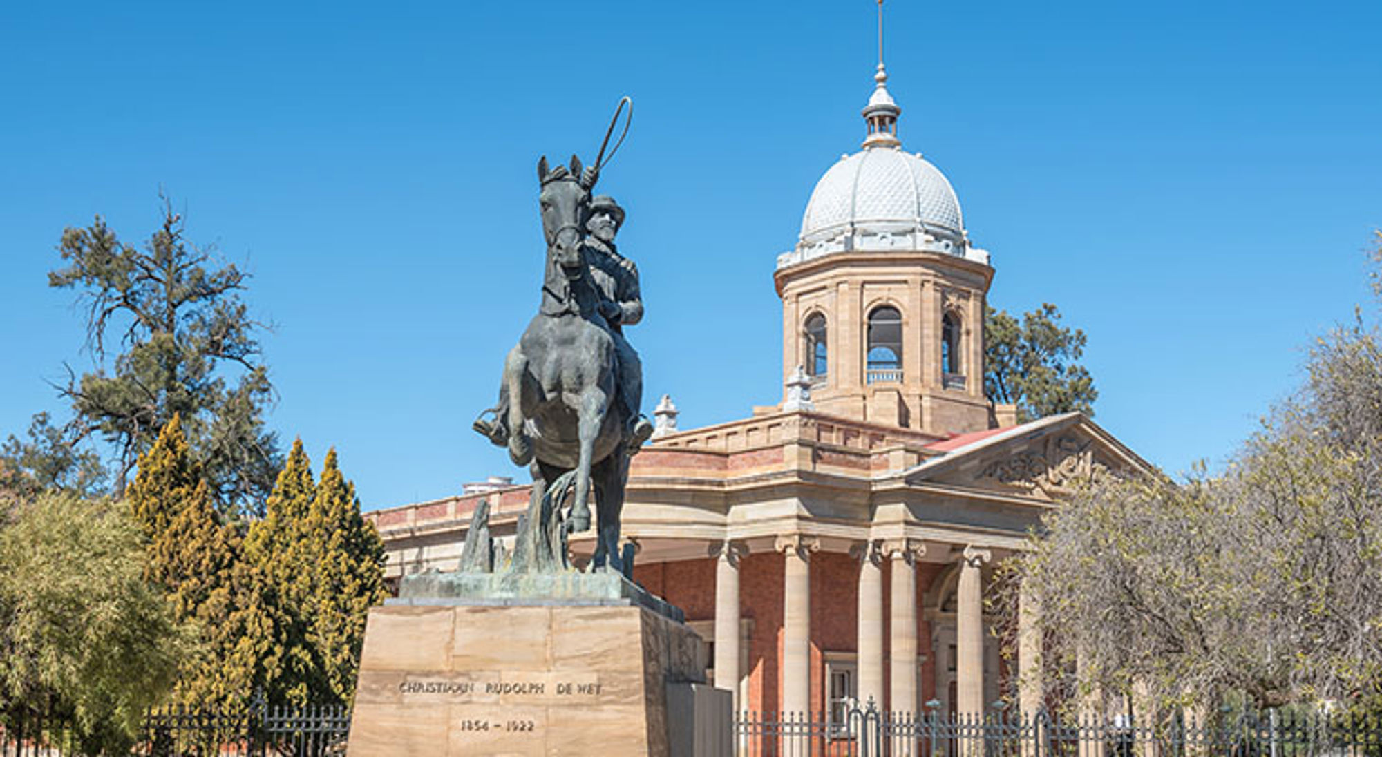 Monument van Christiaan Rudolph De Wet in Bloemfontein Monument van Christiaan Rudolph De Wet in Bloemfontein