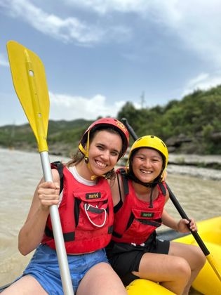 22-35ers raften in Albanië